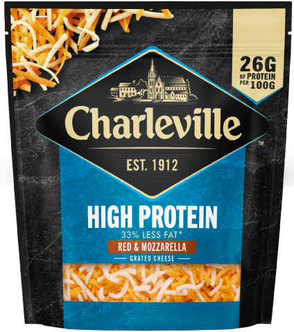 HIGH PROTEIN RED & MOZZARELLA GRATED